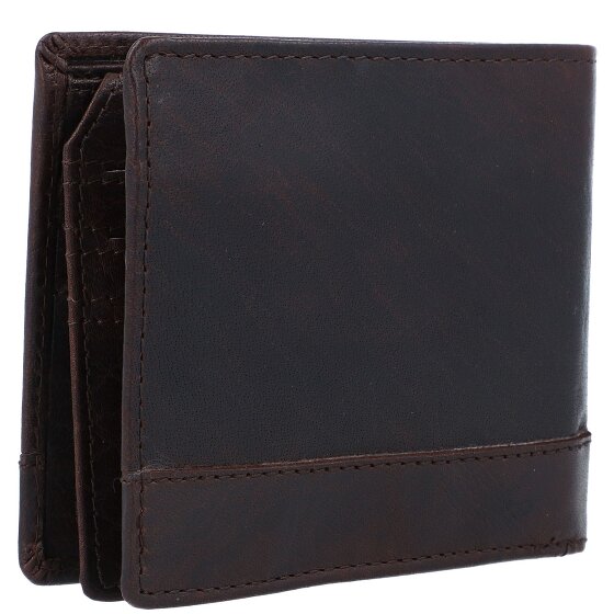 Spikes & Sparrow Portafoglio RFID in pelle 11 cm