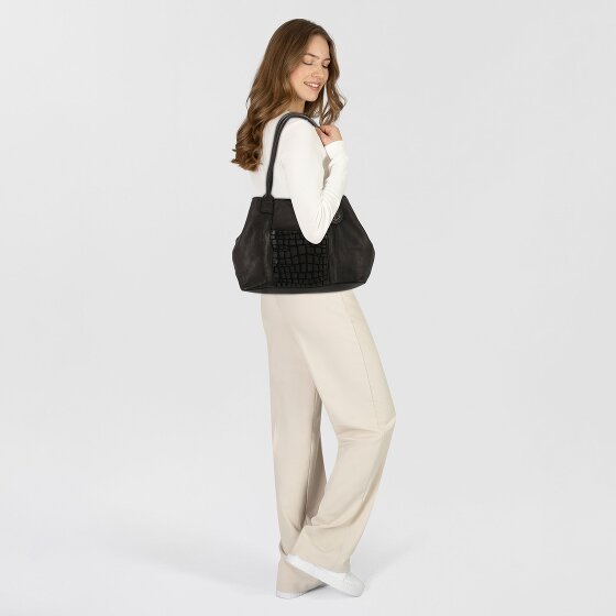 Harbour 2nd Fashion Lights Borsa shopper Pelle 40 cm