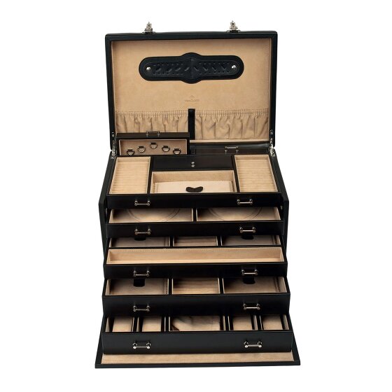 Windrose Ambiance Scatola per gioielli Pelle 37 cm