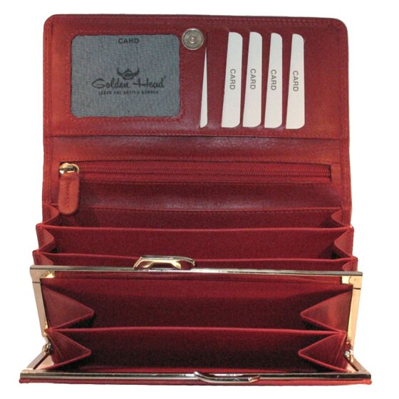 Golden Head Portafoglio Polo RFID in pelle 17 cm