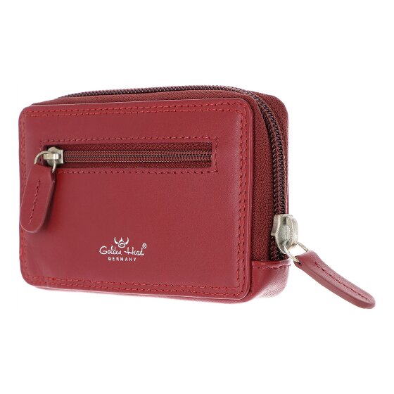 Golden Head Polo Portafoglio chiave Vera Pelle 11 cm