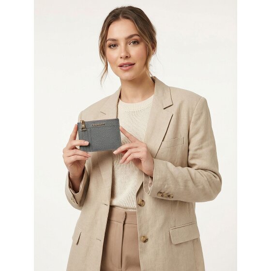 Lazarotti Bologna Portachiavi in pelle Portacarte in pelle 11,5 cm con scomparto per air tag