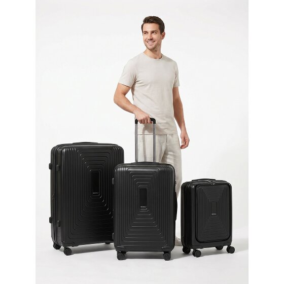 Redolz Essentials 14 4 ruote Set di valigie 3 pezzi espandibile