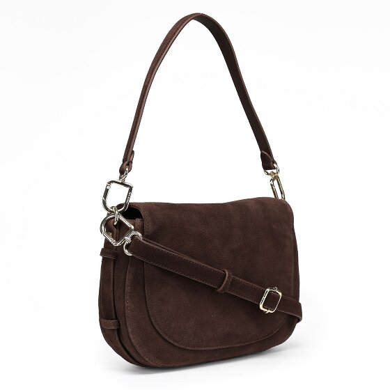 Hey Marly Big Sister Suede Borsa a spalla S Vera Pelle 25 cm