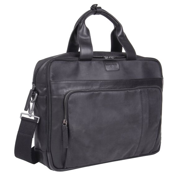 Strellson Cartella Brick Lane in pelle 39 cm Scomparto per laptop