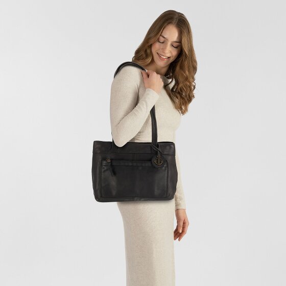 Harbour 2nd Urban Poets Zea Borsa shopper Vera Pelle 33 cm