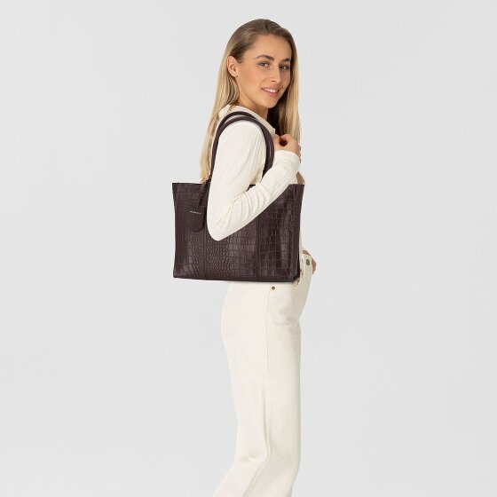 Burkely Cool Colbie Borsa shopper Vera Pelle 35 cm Vano porta PC