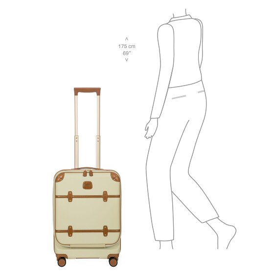 Bric's Bellagio 4 ruote Carrello della cabina 55 cm con piega di espansione