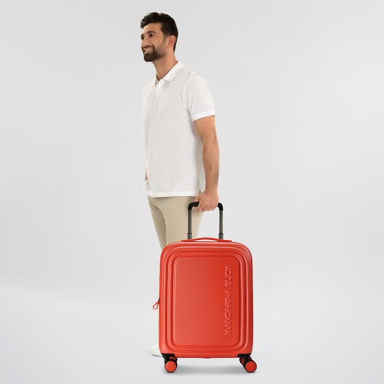 Mandarina Duck Logoduck + 4 ruote Carrello della cabina S 55 cm Mandarina Duck Logoduck + 4 ruote Carrello della cabina S 55 cm