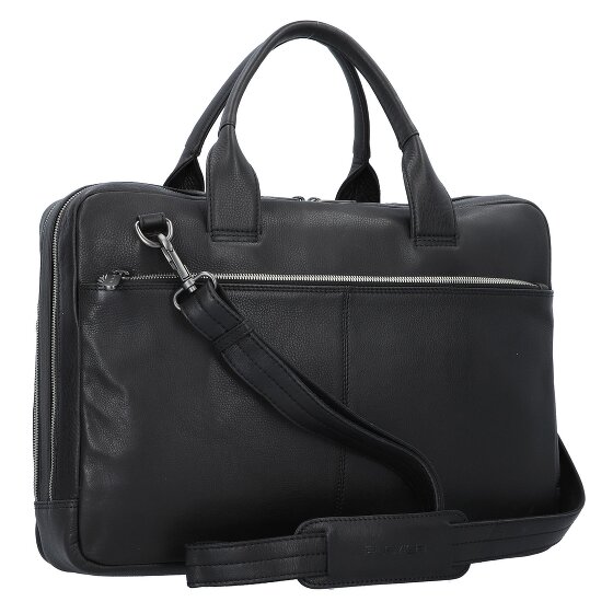 Plevier Vintage Larry Valigetta Pelle 40 cm Scomparto per laptop