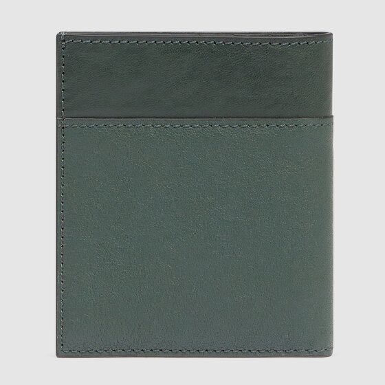 Piquadro Black Square Custodia per carta di credito Protezione RFID Pelle 9 cm