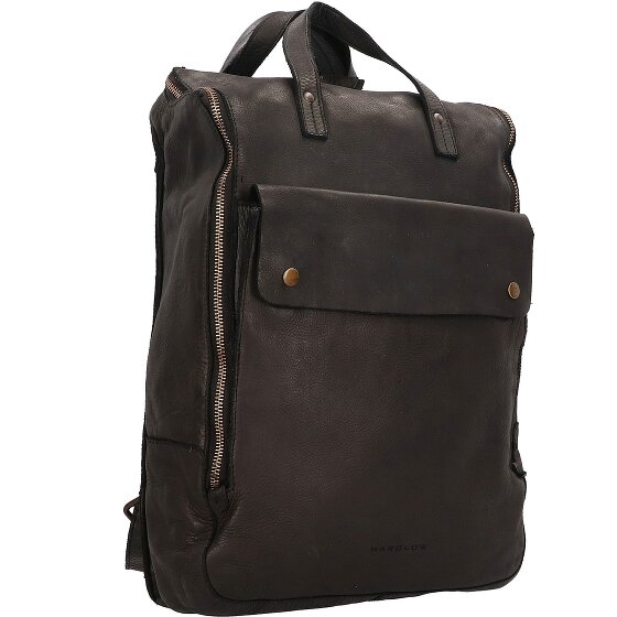 Harold's Zaino Submarine in pelle 37 cm Scomparto per computer portatile