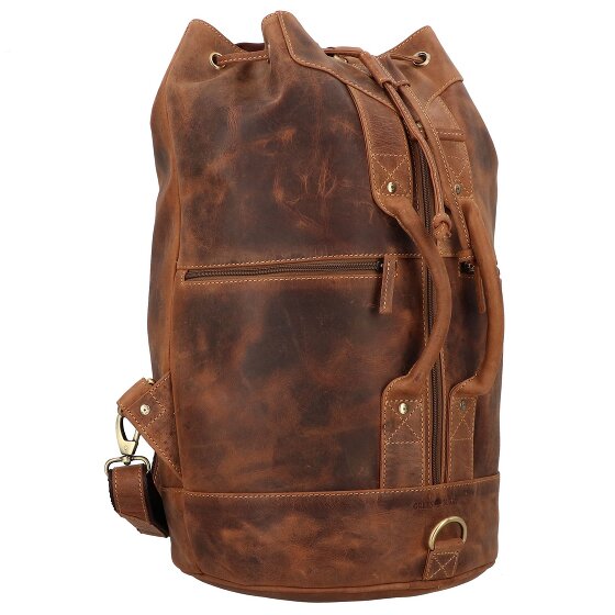 Greenburry Zaino vintage in pelle 48 cm
