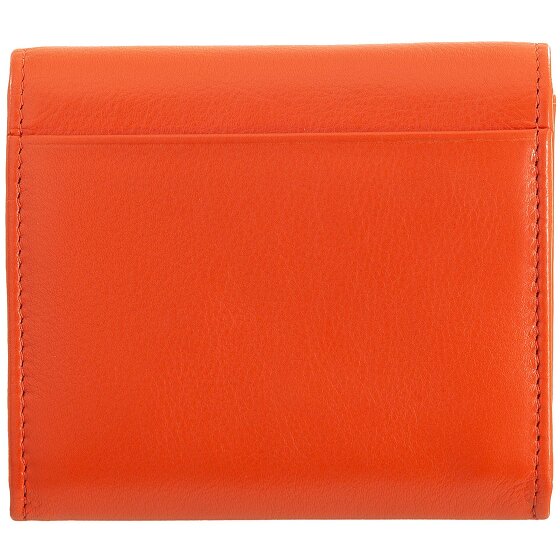 DuDu Colorful Malaga Portafoglio Protezione RFID Pelle 8.5 cm