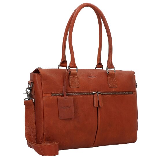 Burkely Antique Avery Borsa a tracolla in pelle 37 cm Scomparto per laptop