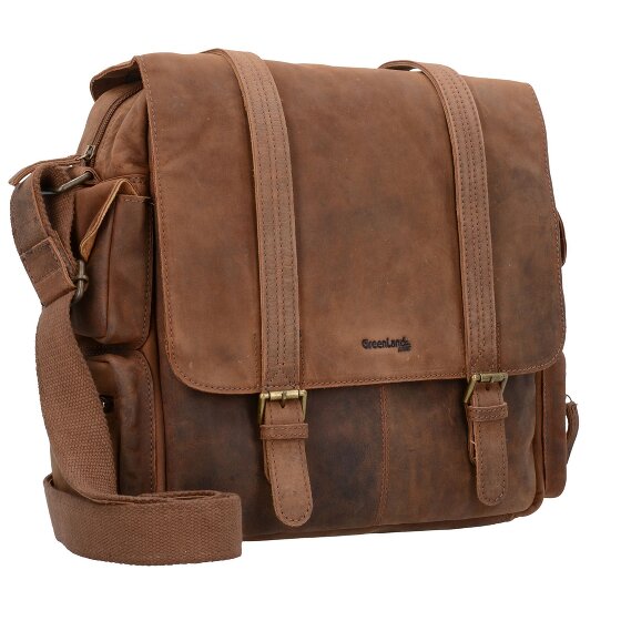 Greenland Nature Montenegro Messenger in pelle 31 cm Scomparto per laptop