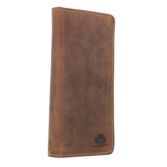 Greenburry Portamatite vintage in pelle 8,5 cm