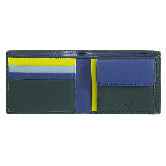 DuDu Portafoglio RFID in pelle 11 cm