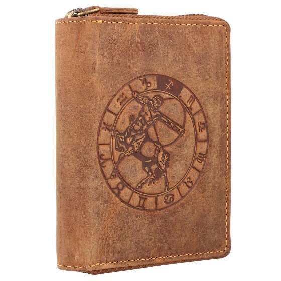 Greenburry Portafoglio Zodiaco Vintage in pelle 10 cm