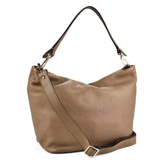 abro Ebony Borsa a spalla Vera Pelle 39 cm