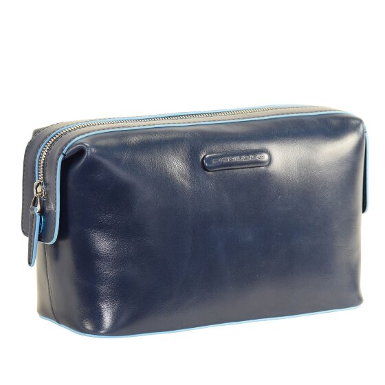 Piquadro Blue Square Borsa da toilette Pelle 23 cm