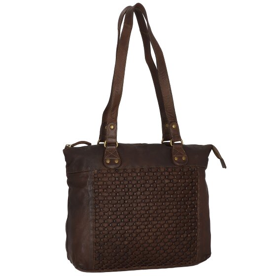 Greenland Nature Femi & Nine Borsa a tracolla in pelle 35 cm