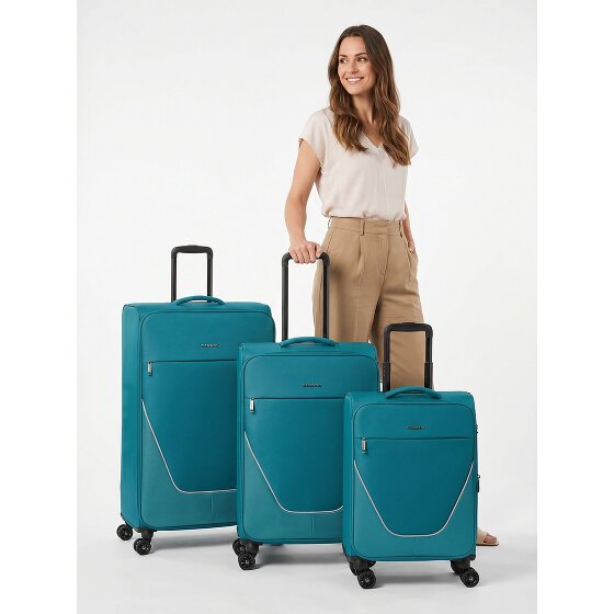 Stratic taska 4 ruote Set di valigie 3 pezzi espandibile