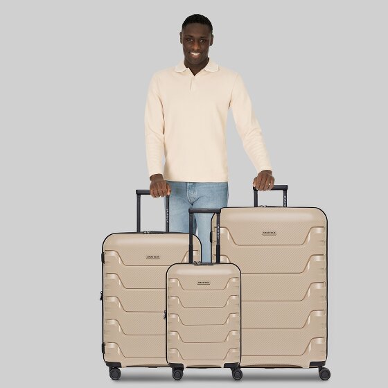 Smartbox Edition 01 4 ruote Set di valigie 3 pezzi con piega di espansione
