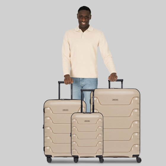Smartbox Edition 01 4 ruote Set di valigie 3 pezzi con piega di espansione