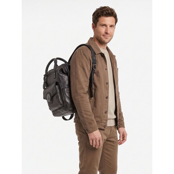 Harbour 2nd Anchor Love Daypack Vera Pelle 34 cm