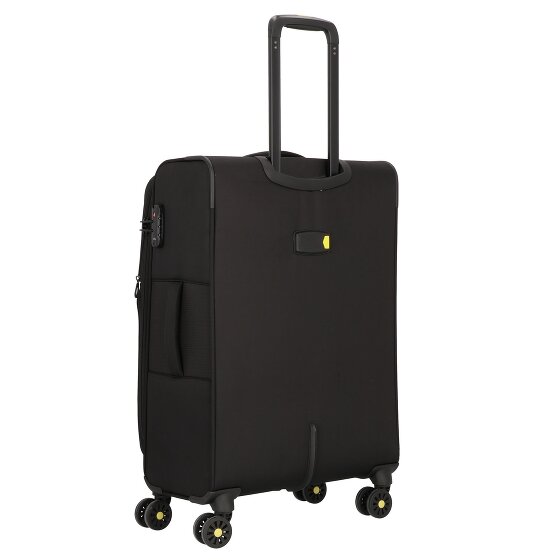 d&n Travel Line 9704 4 ruote Set di valigie 3 pezzi con piega di espansione