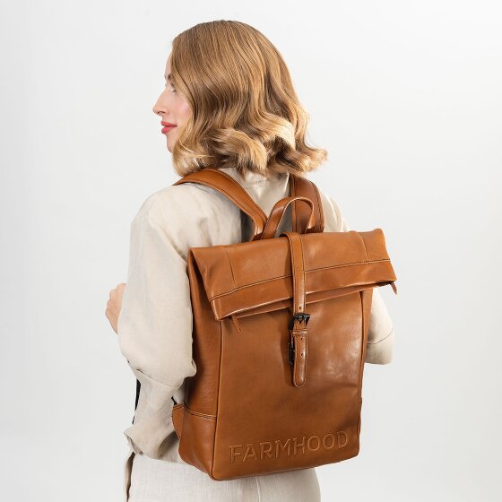 Farmhood Memphis Zaino da giorno Pelle 41 cm Scomparto per laptop