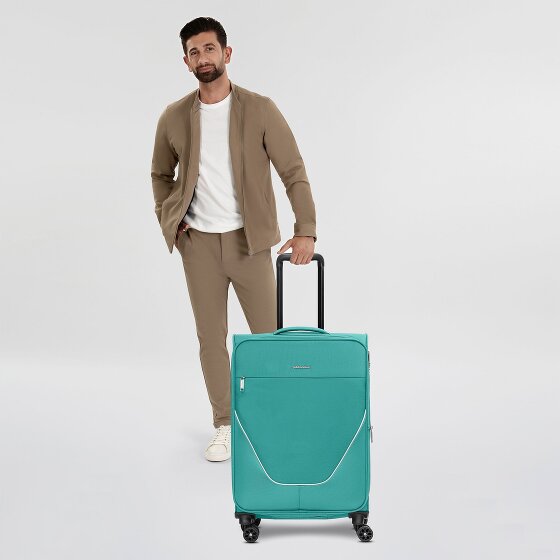 Stratic taska Trolley a 4 ruote M 65 cm con piega a espansione