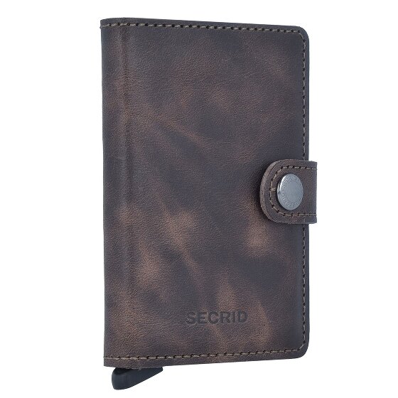Secrid Miniwallet Vintage Custodia per carte di credito Portafoglio RFID in pelle 6,5 cm