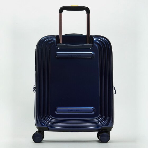 Mandarina Duck Logoduck + Metal 4 ruote Carrello S 55 cm con piega di espansione