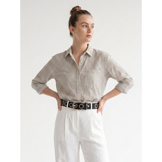 b.belt Cintura con borchie Vera Pelle