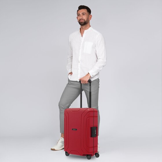 Redolz Essentials 15 Carrello da cabina a 4 ruote da 55 cm con fissaggio a tre punti
