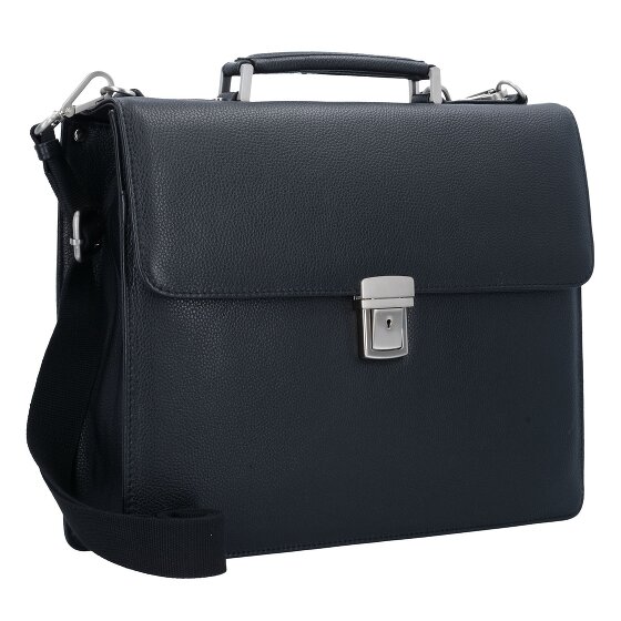 Leonhard Heyden Berlin Cartella in pelle 38 cm Scomparto per computer portatile