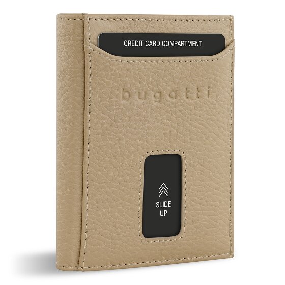 bugatti Secure Slim Portafoglio Protezione RFID Pelle 8 cm
