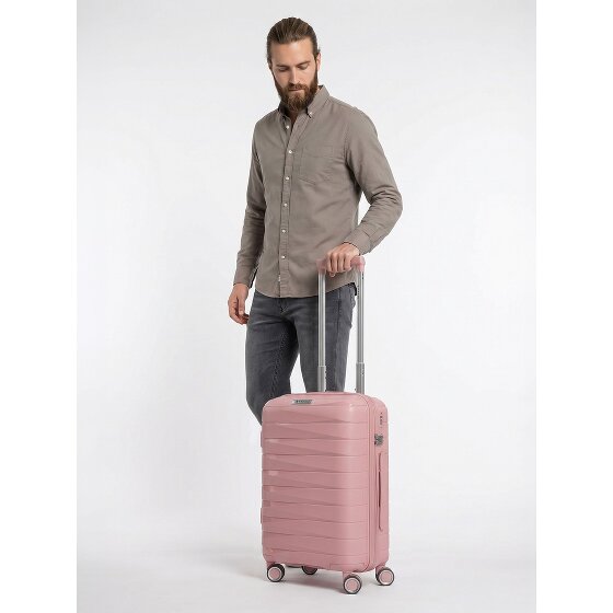 Franky London 4 ruote Trolley cabina S 55 cm espandibile