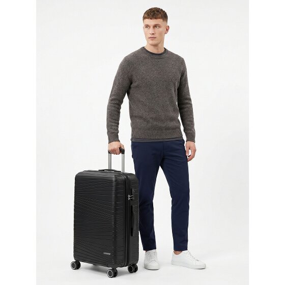 Franky Dallas 3.0 Carrello a 4 ruote M 65 cm con piega elastica