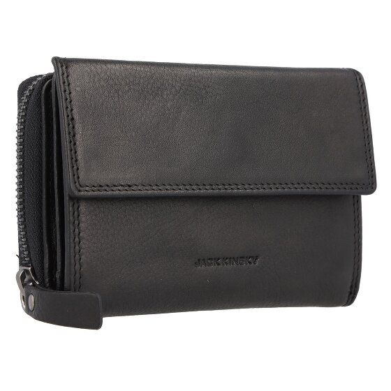 Jack Kinsky Portafoglio Protezione RFID Pelle 13.5 cm