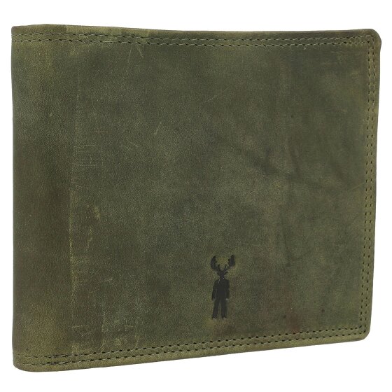 Jack Kinsky Risör Portafoglio Protezione RFID Pelle 13 cm