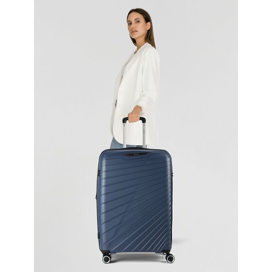 Benzi 5808 4 ruote Carrello 74 cm con piega di espansione