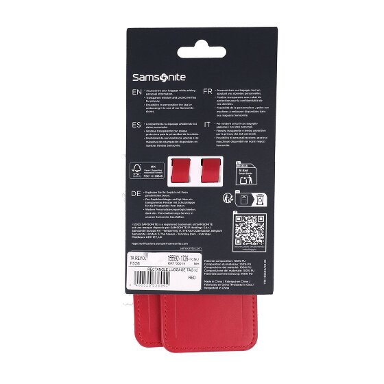 Samsonite Ta Revolution Etichetta per i bagagli 5 cm