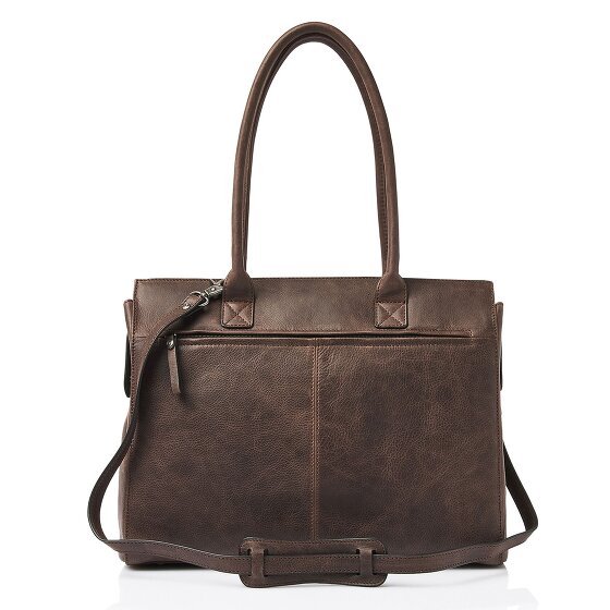 Castelijn & Beerens Carisma Borsa a tracolla RFID in pelle 38 cm Scomparto per laptop