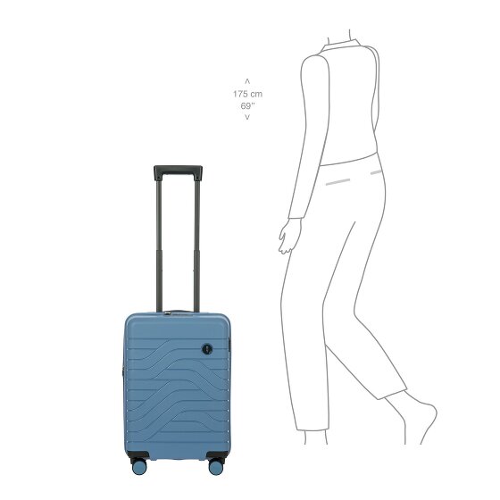 Bric's BY Ulisse Carrello cabina a 4 ruote 55 cm