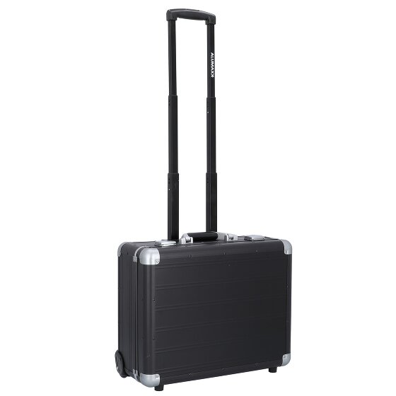 Alumaxx Trolley business da lavoro a 2 ruote in alluminio con scomparto per laptop da 37 cm