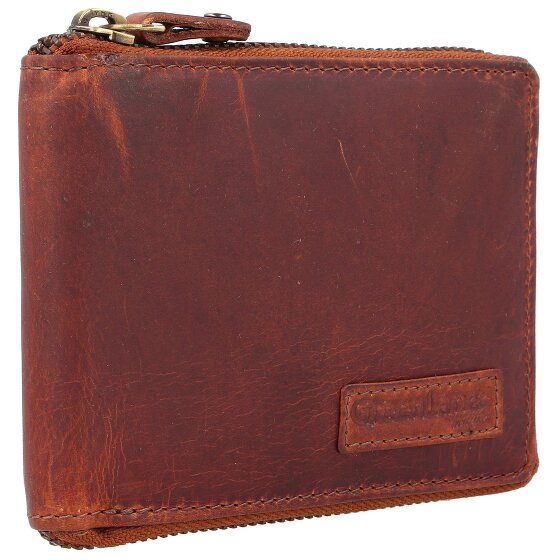 Greenland Nature Portafoglio Soft & Safe RFID in pelle 12 cm