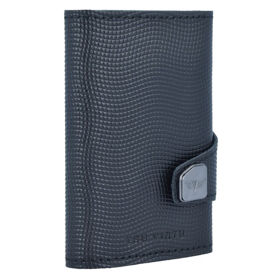 Tru Virtu Custodia per carte di credito Click & Slide Portafoglio RFID in pelle 6,5 cm